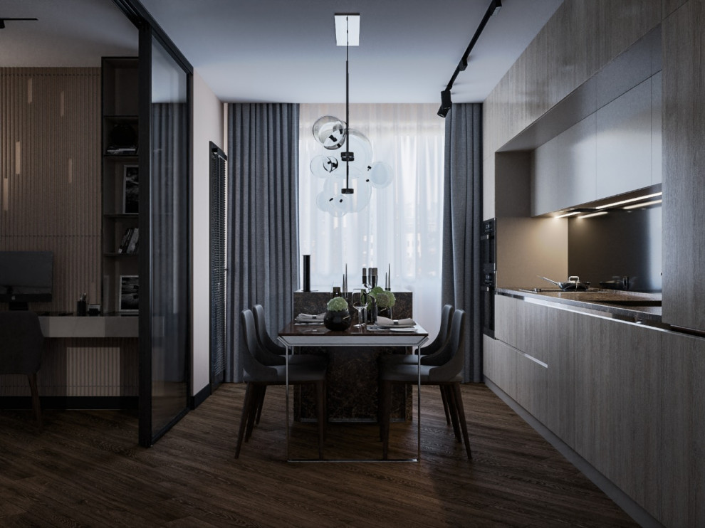 Двухкомнатная элитная квартира в итальянском стиле