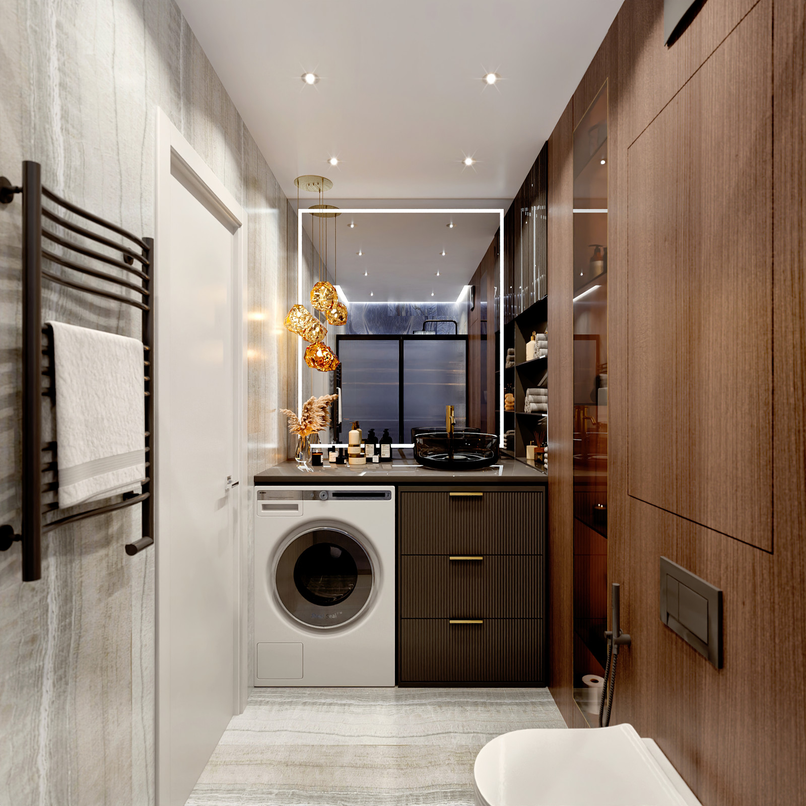 Проект квартиры 76 кв.м. 2022г.