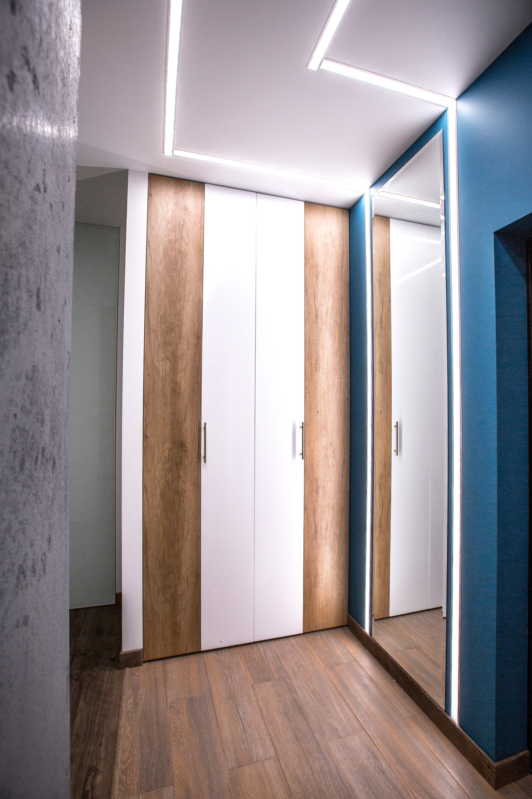 дизайн интерьера трехкомнатной квартиры