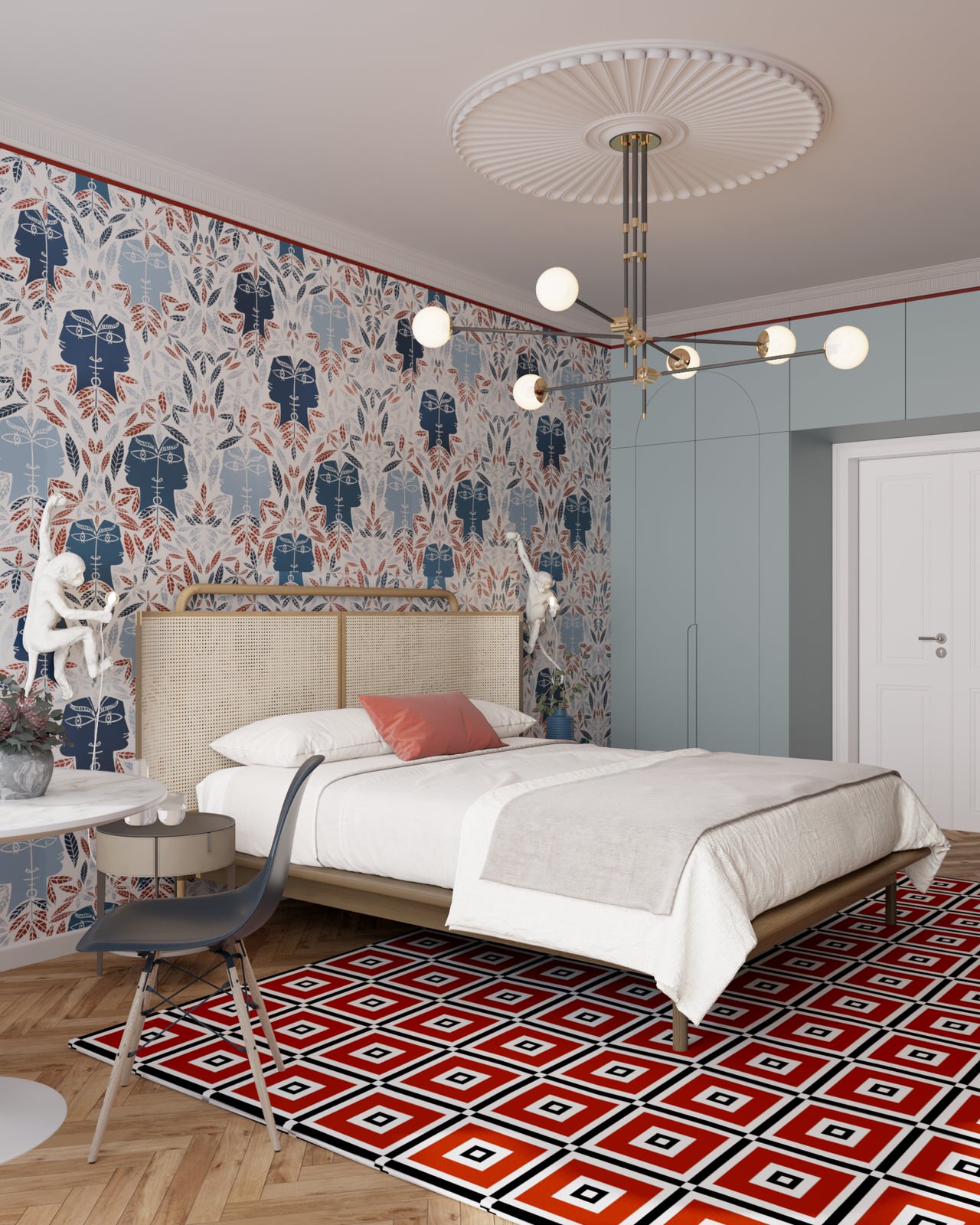 Спальня в парижском стиле