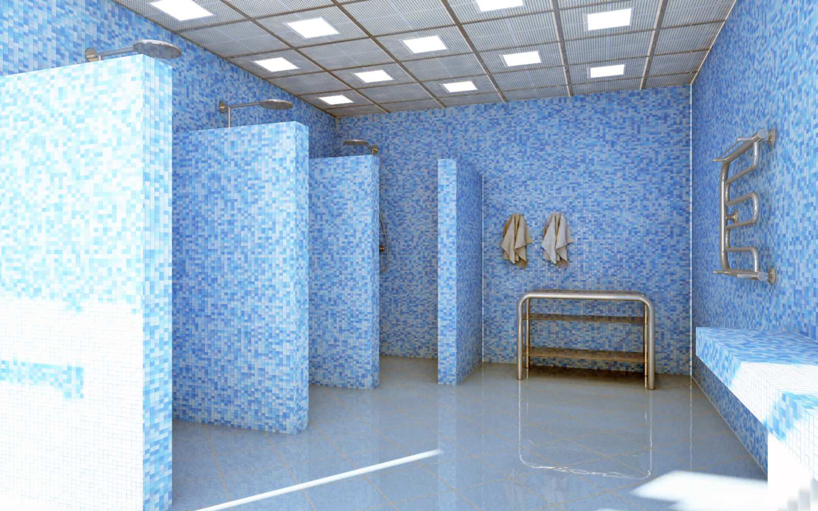 Интерьеры типовых этажей Институт мозга человека им. Н.П. Бехтеревой РАН