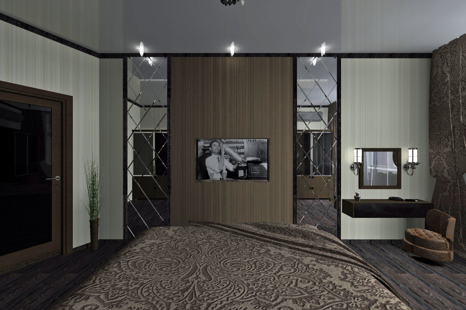 Спальня для молодоженов