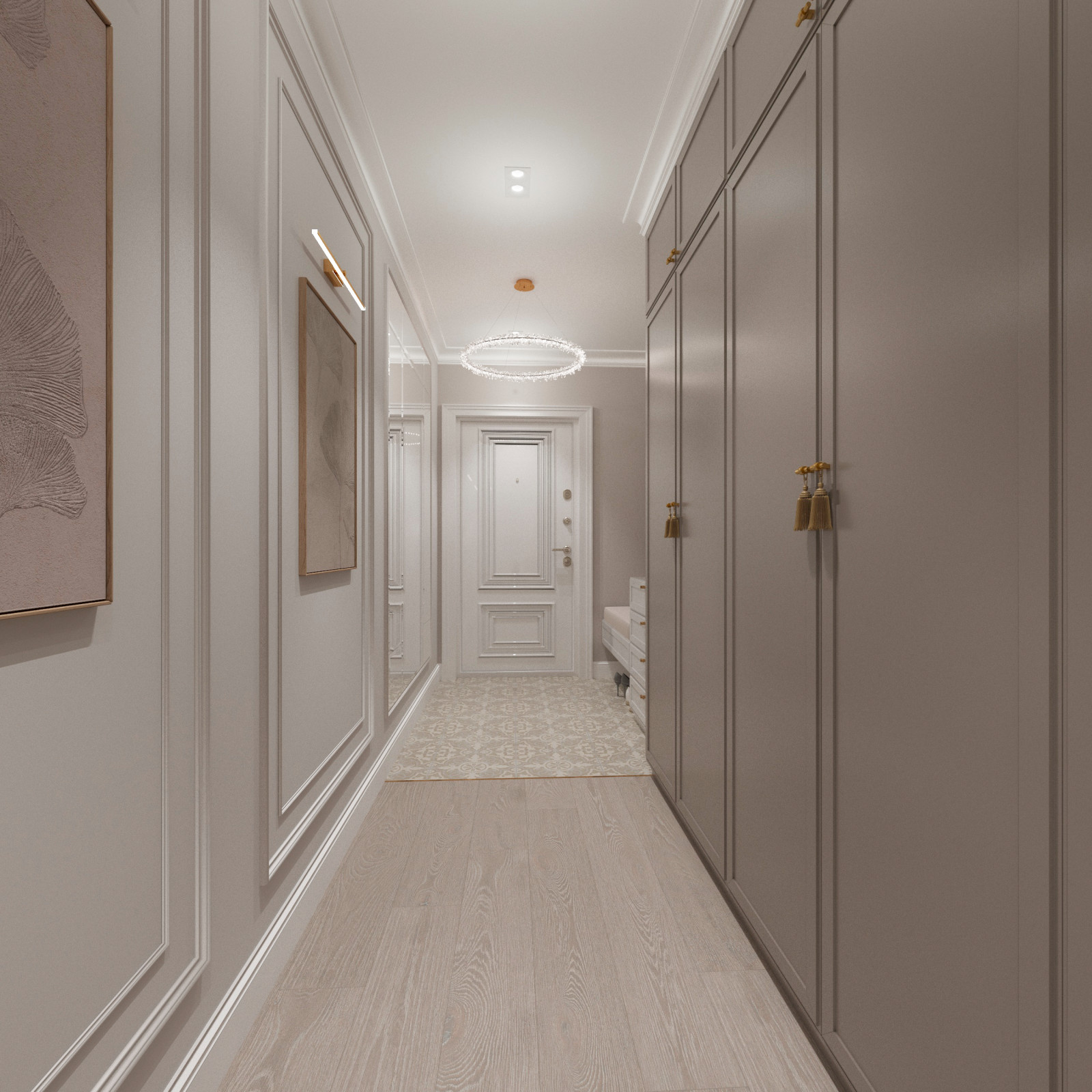 Дизайн-проект квартиры для многодетной семьи в ЖК"Fresh Lifi"