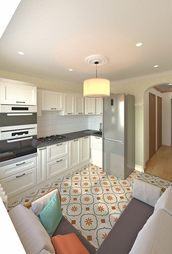 Обложка проекта: Дизайн-проект кухни и прихожей в квартире по ул. Менделеева, г. Уфа