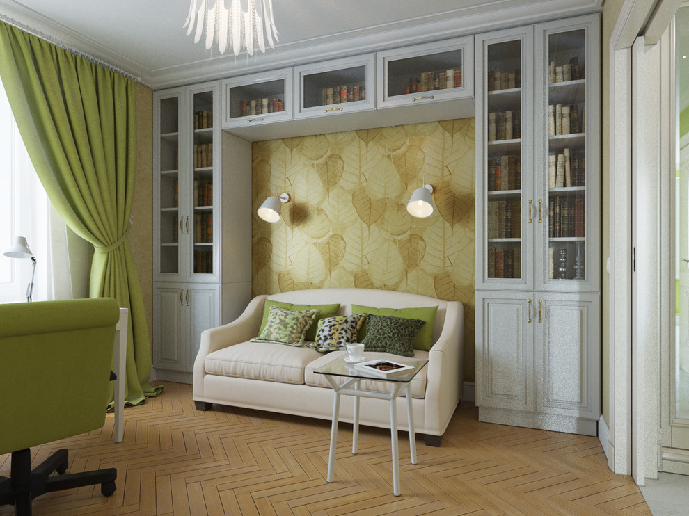 Двухкомнатная квартира в теплых тонах