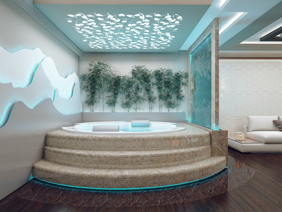 Зона отдыха таунхаус.