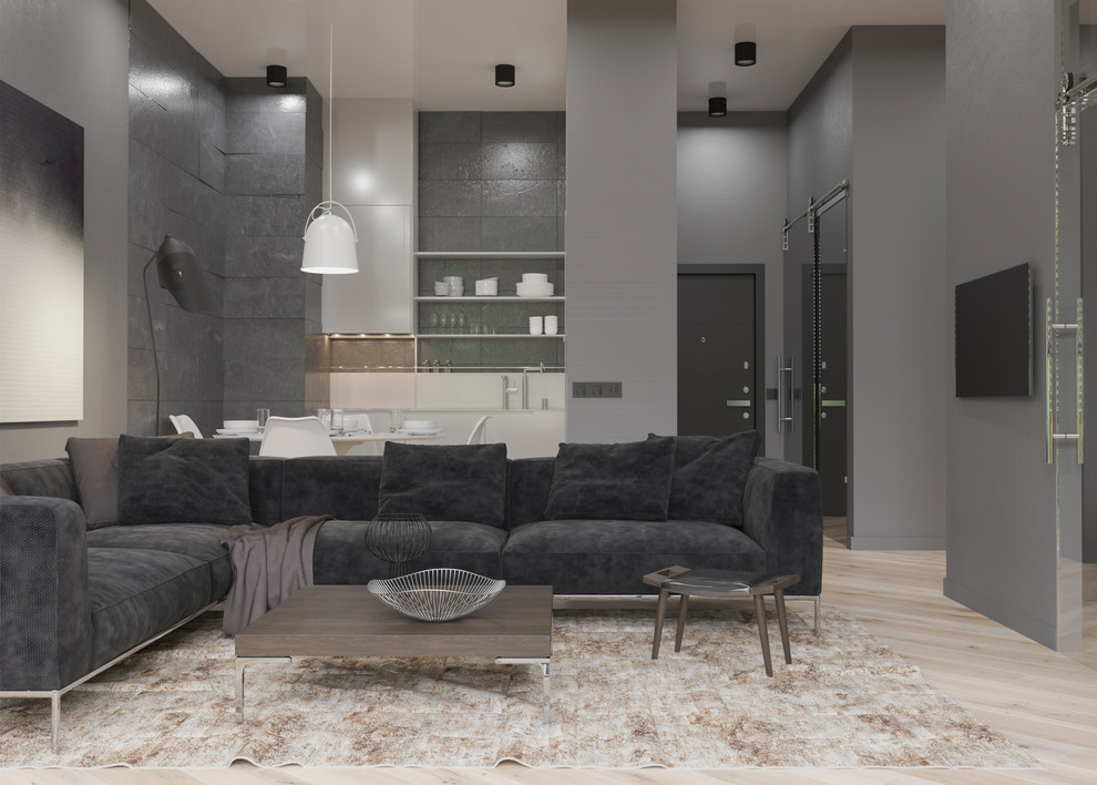 Мужской интерьер  в ЖК  " EdoDom"