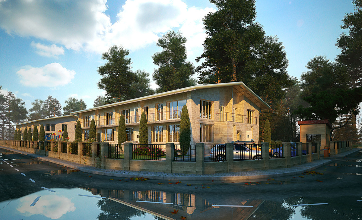 Обложка проекта: Таун-хаус в Ленинградской области