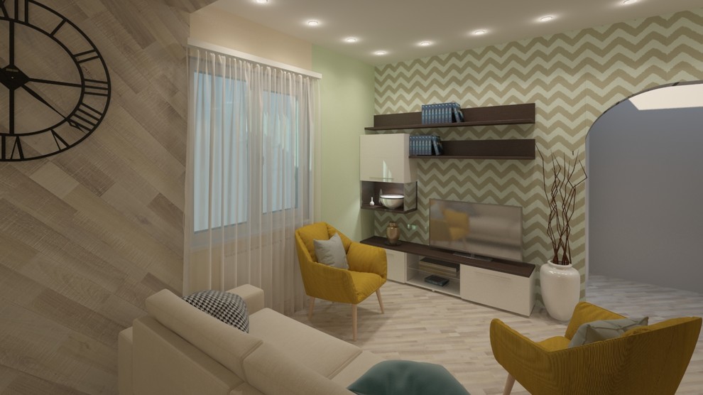 Трехкомнатная квартира для семьи с двумя детьми