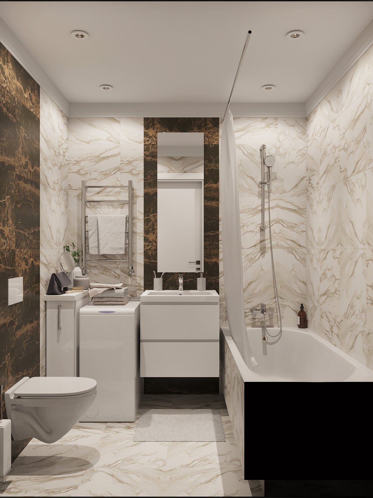 Квартира-студия 28 м2 Раннее утро