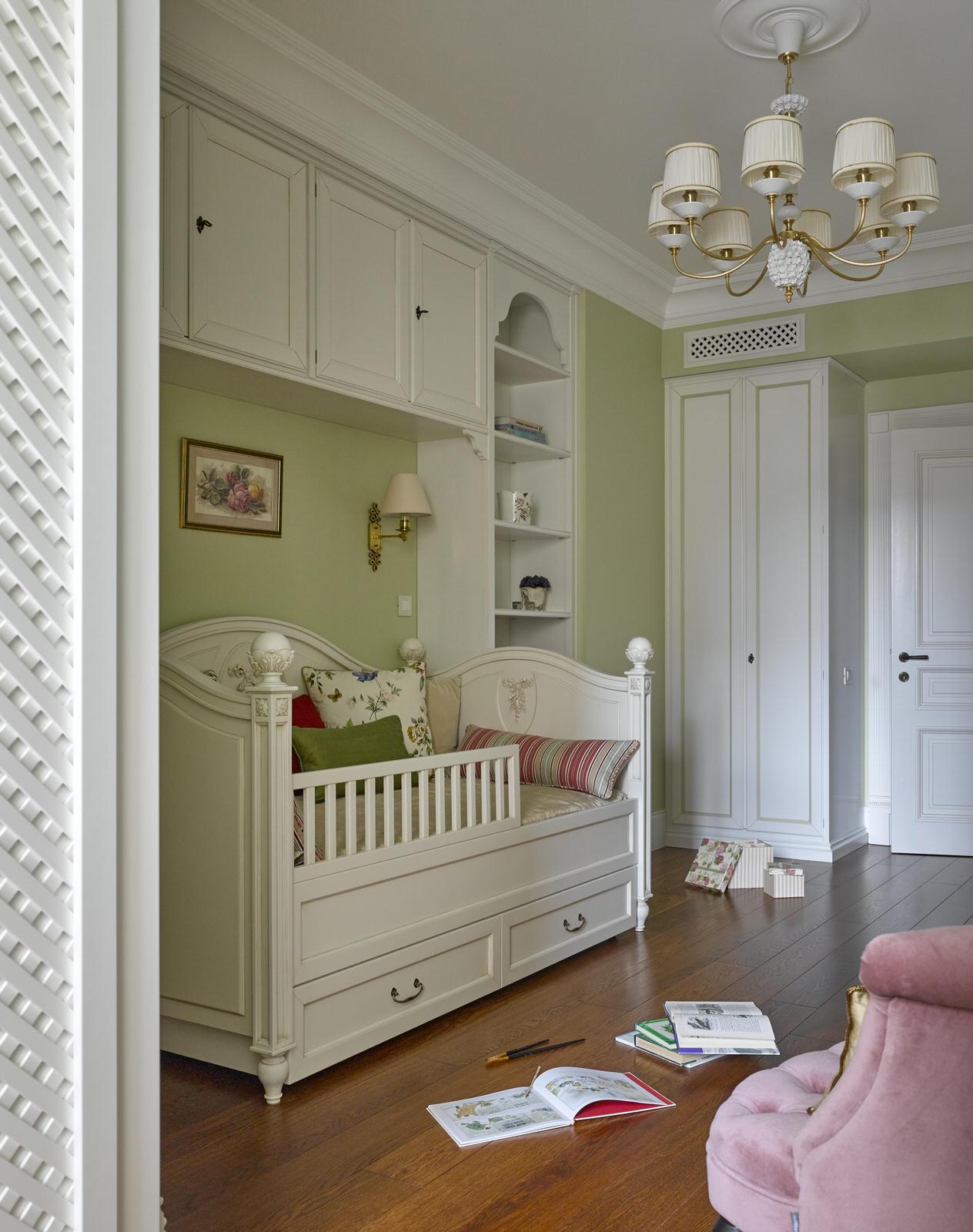 Фотосъемка интерьера квартиры на Весковском переулке для SALON Классика