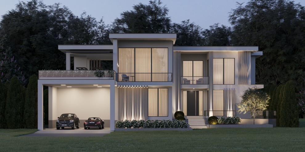 Загородный дом в современном стиле