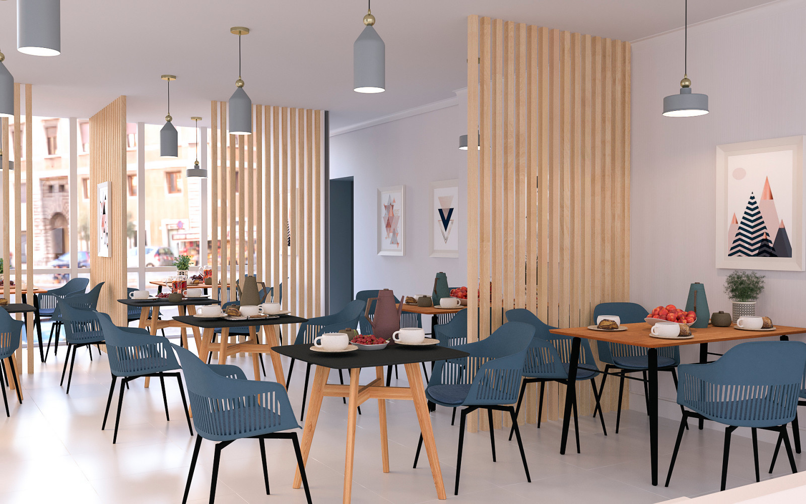 Обложка проекта: Общественные интерьеры различного назначения от нашей студии.