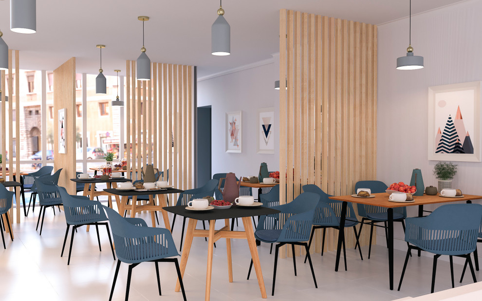 Обложка проекта: Общественные интерьеры различного назначения от нашей студии.