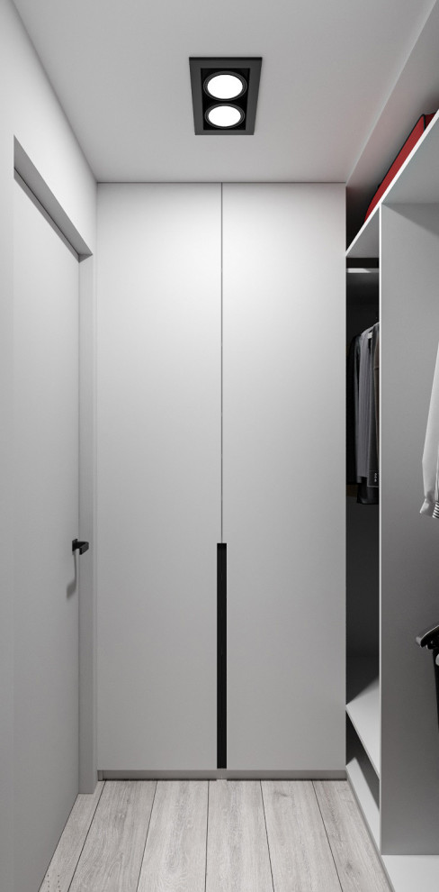 Минималистичная квартира с перетекающими гармоничными пространствами.