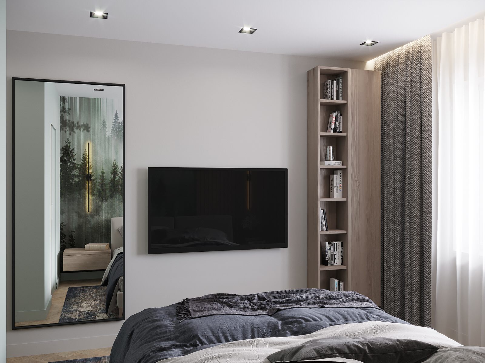 Дизайн-проект квартиры 42,5 м² в ЖК "OK!LAND" | Тюмень