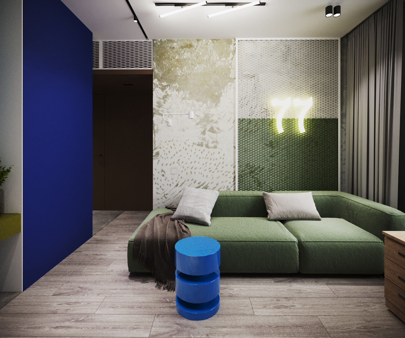 Обложка проекта: Двухкомнатная квартира для молодого человека