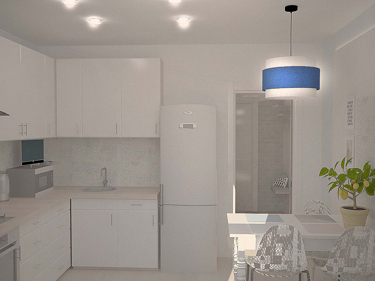 Однокомнатная квартира в г.Спутник.