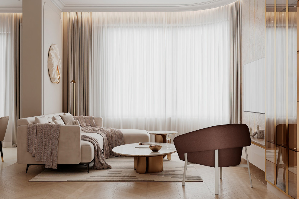 Дизайн и ремонт квартиры в ЖК Режиссёр - Богемная грация