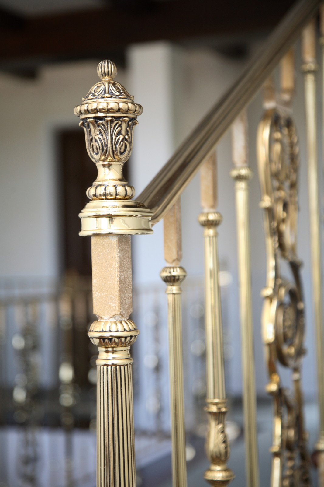 Латунные ограждения