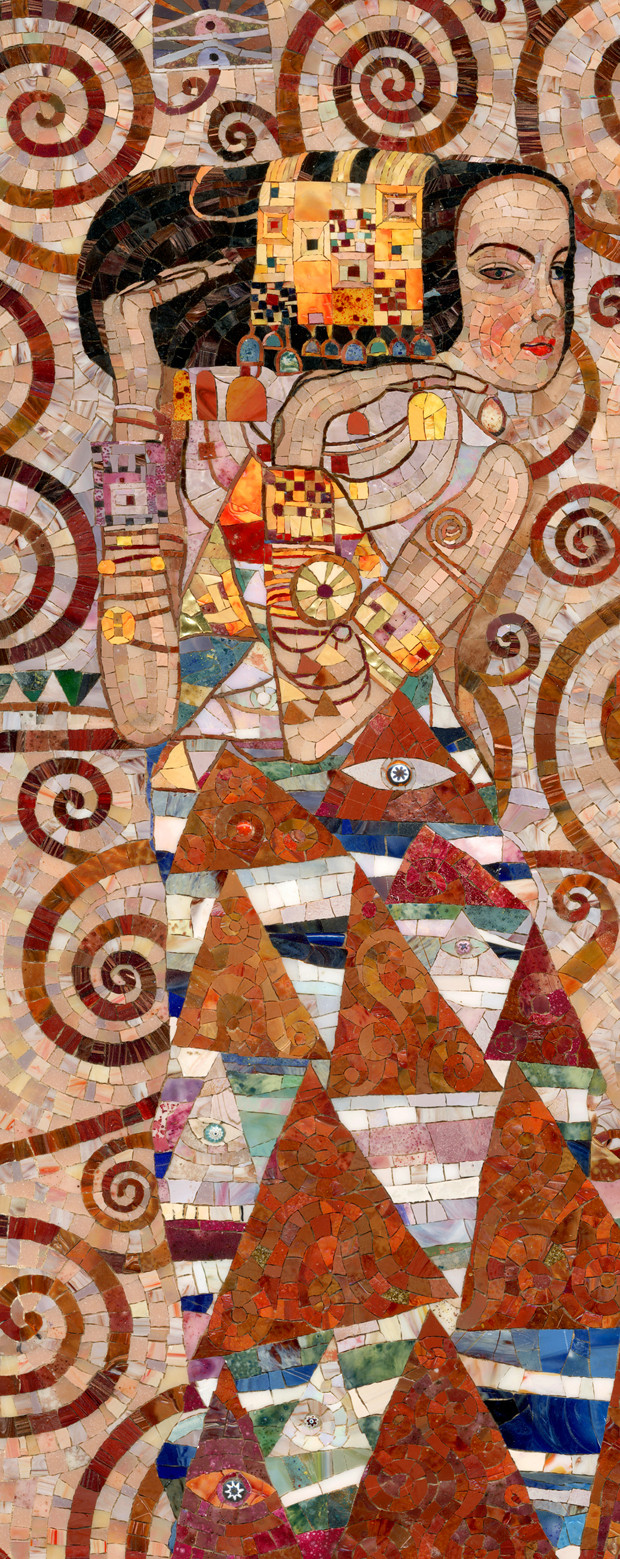 Мозаика по работе Г. Климта