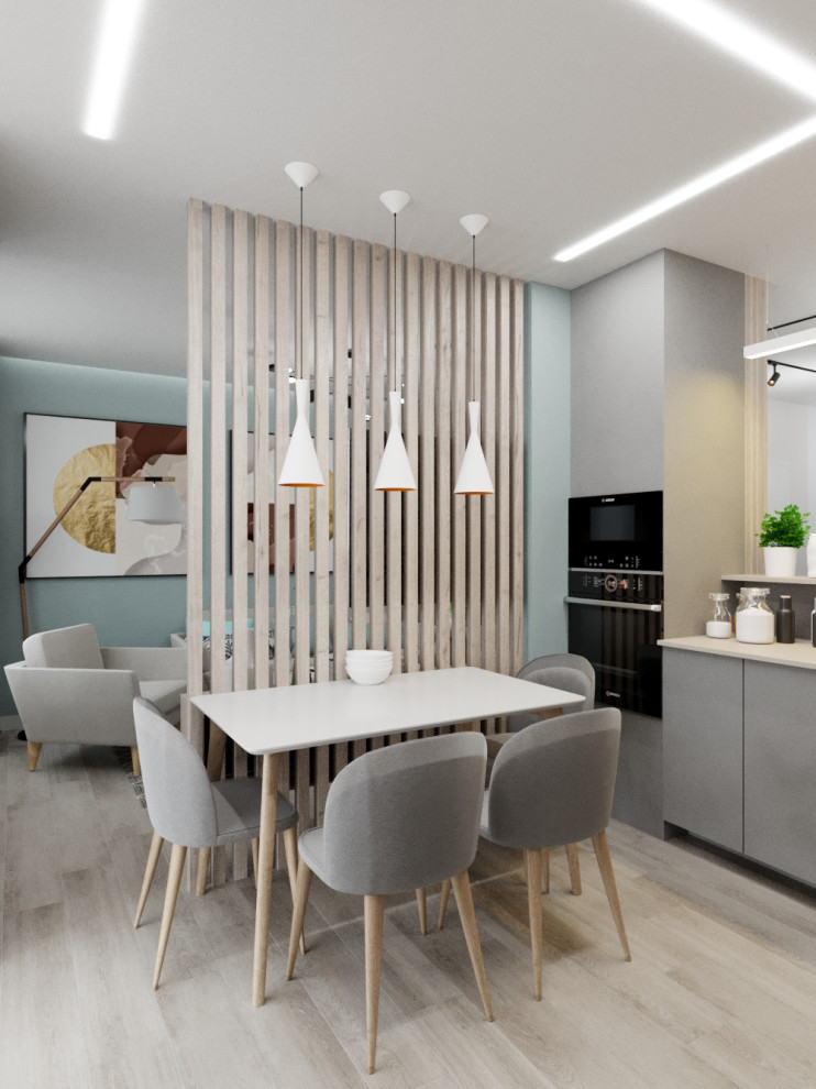 Дизайн квартиры 82 м2 в ЖК Лучи