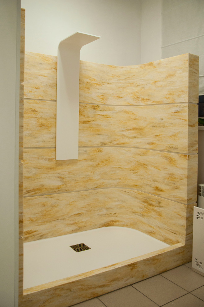 Душевая кабина из искусственного камня Corian