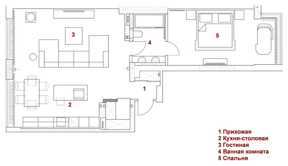 Жилая квартира. г. Киев