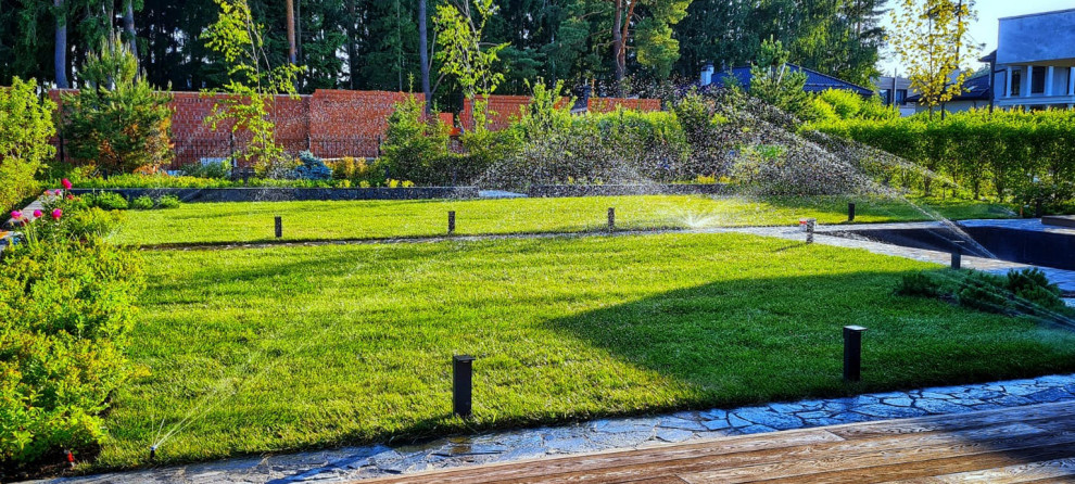 Обложка проекта: Landscape design of the territory (Moscow region)