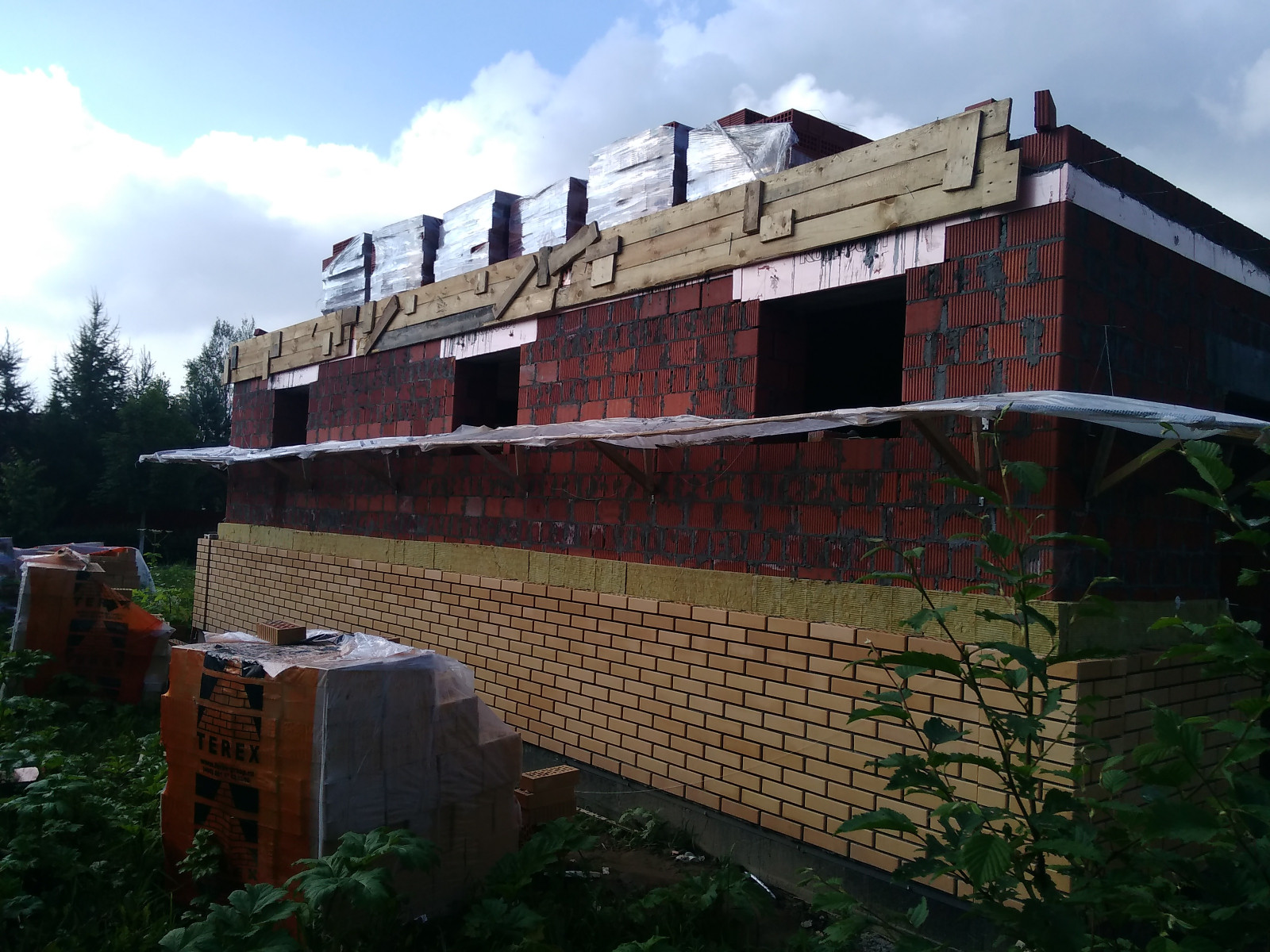 Алексино строительство дома