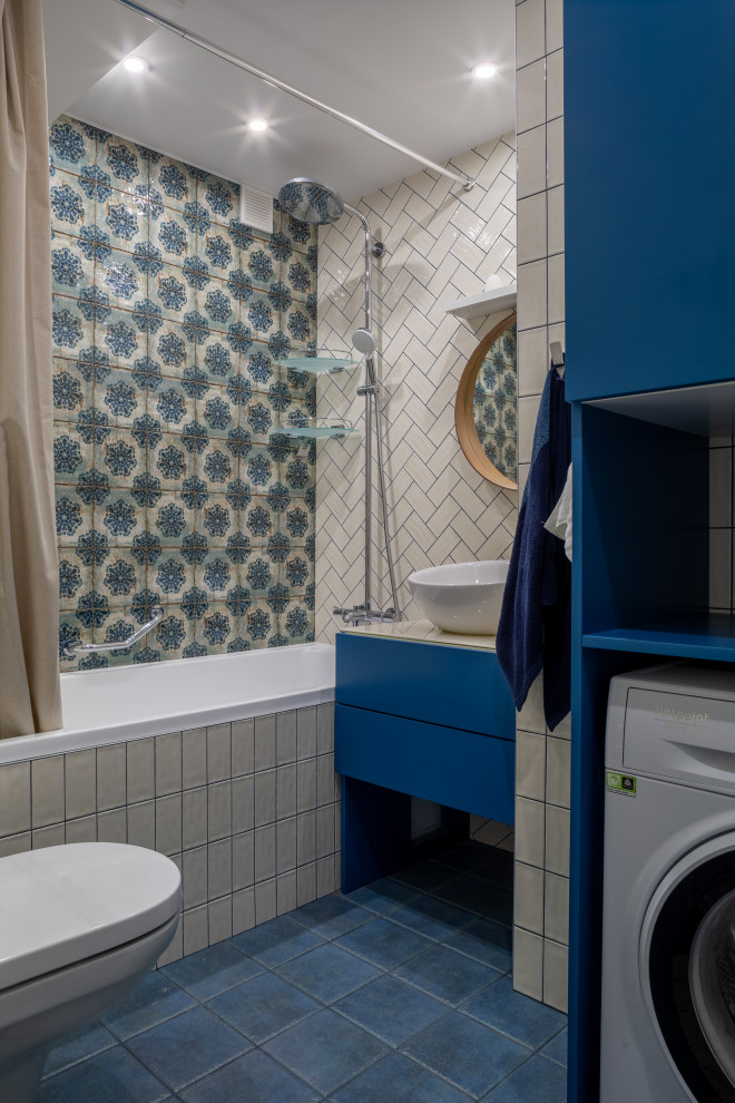 Простор и функциональность: дизайн ванной комнаты