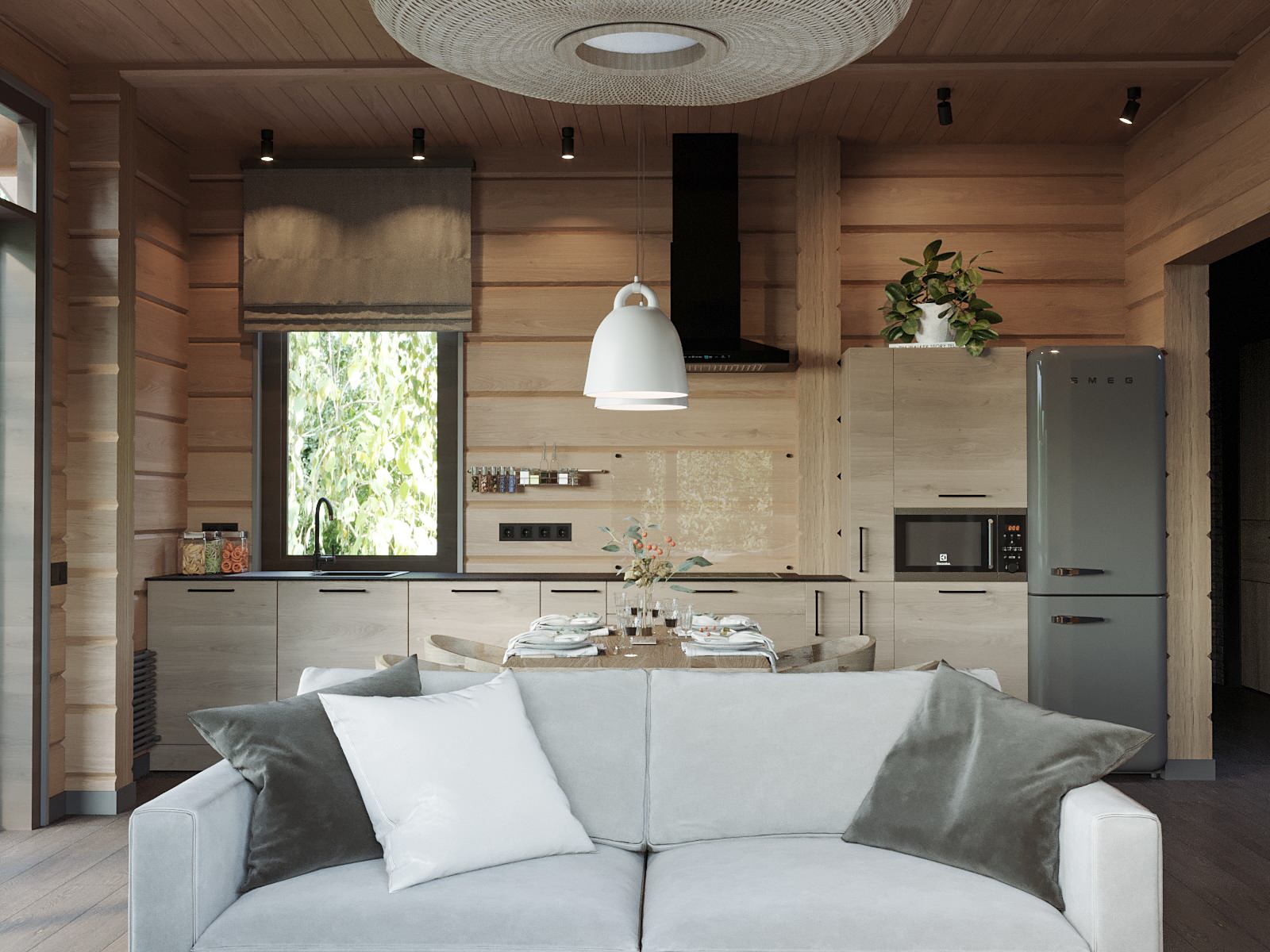 Баня в реликтовом поселке Ёлки