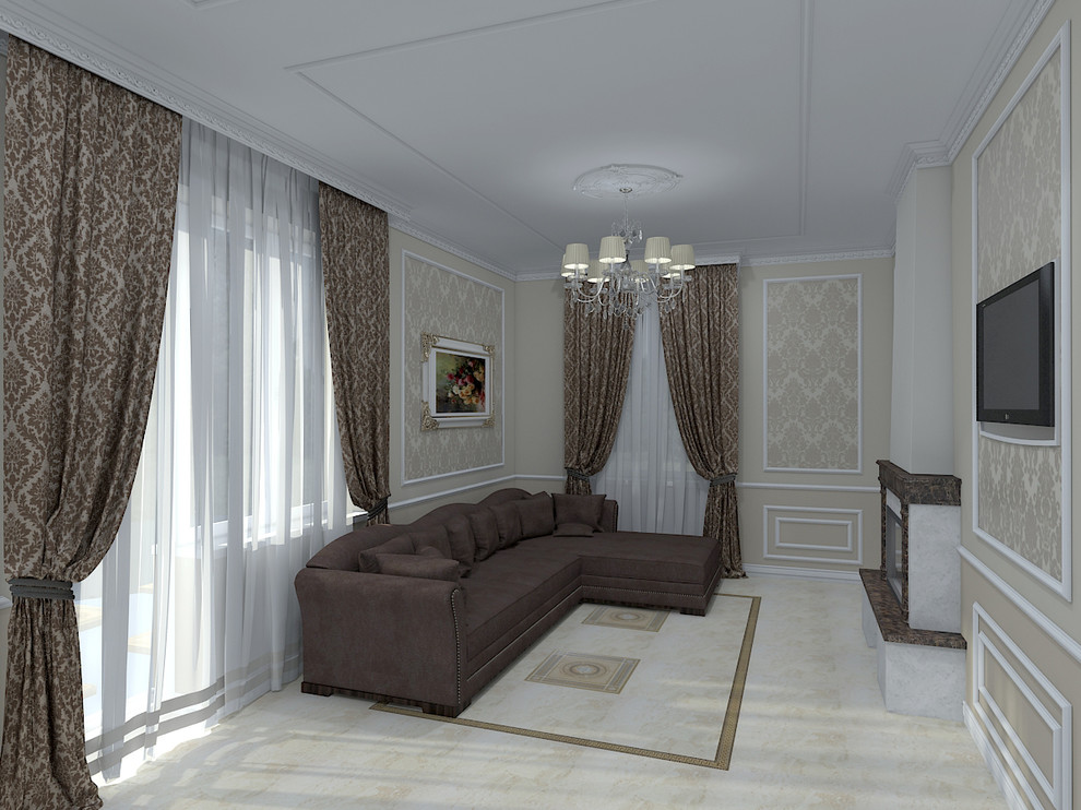 Дом в стиле неоклассики.