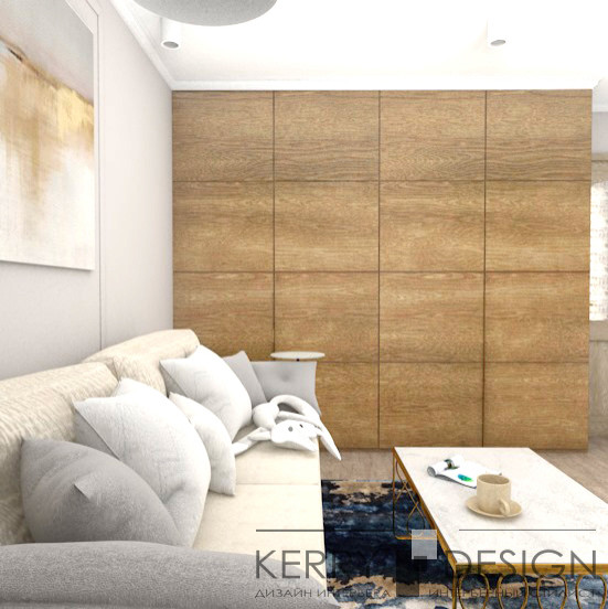 Гостиная в современном стиле 16 кв м