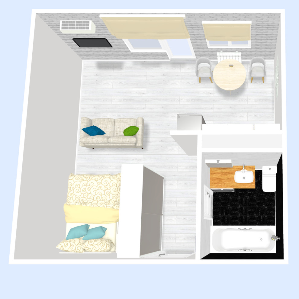 Экспресс дизайн за 1 день! 5000р за студию/комнату