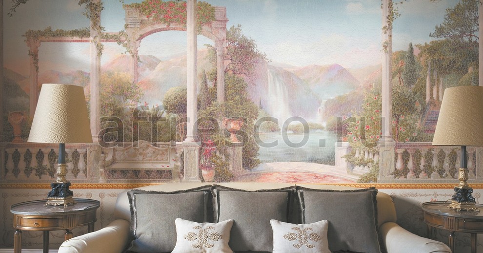 Обложка проекта: Фрески и фотообои в интерьере