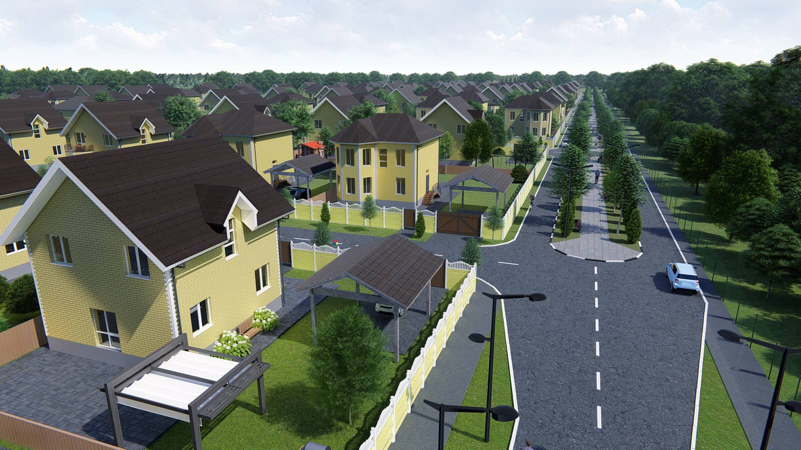 Коттеджный поселок "Адмиралтейский-2" в Краснодаре