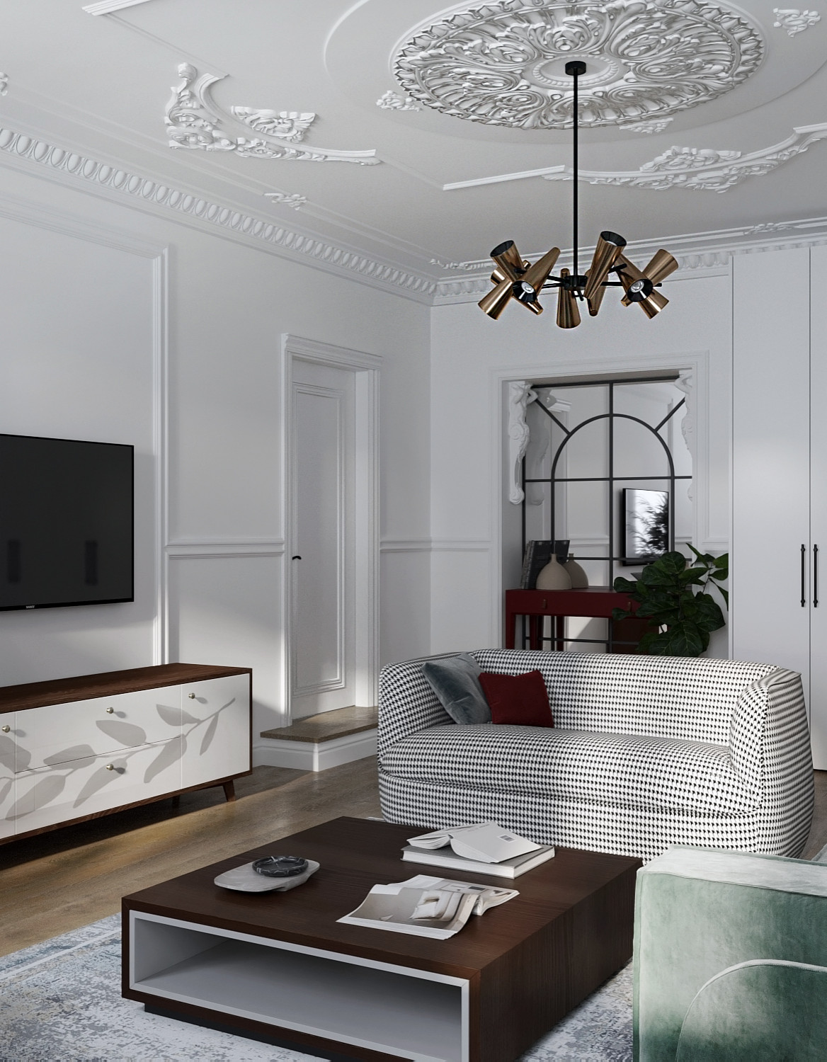 Квартира в старом фонде на Петроградке