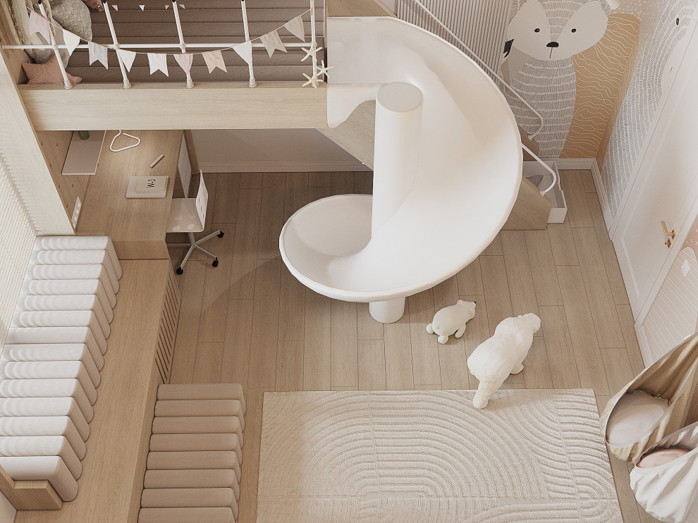 Дизайн интерьера детской комнаты