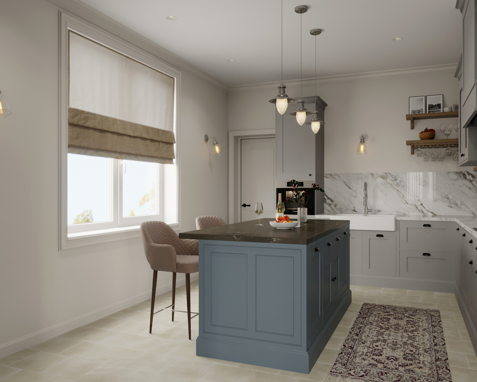 кухня. визуализация