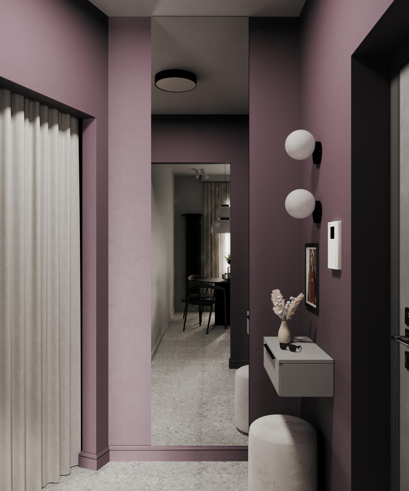 Уютный цветной интерьер