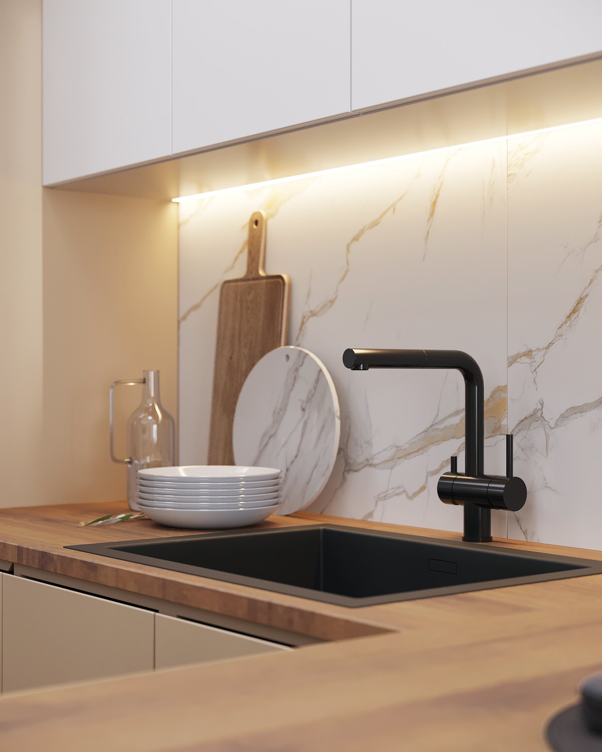 Современная квартира в ЖК "Флагман"