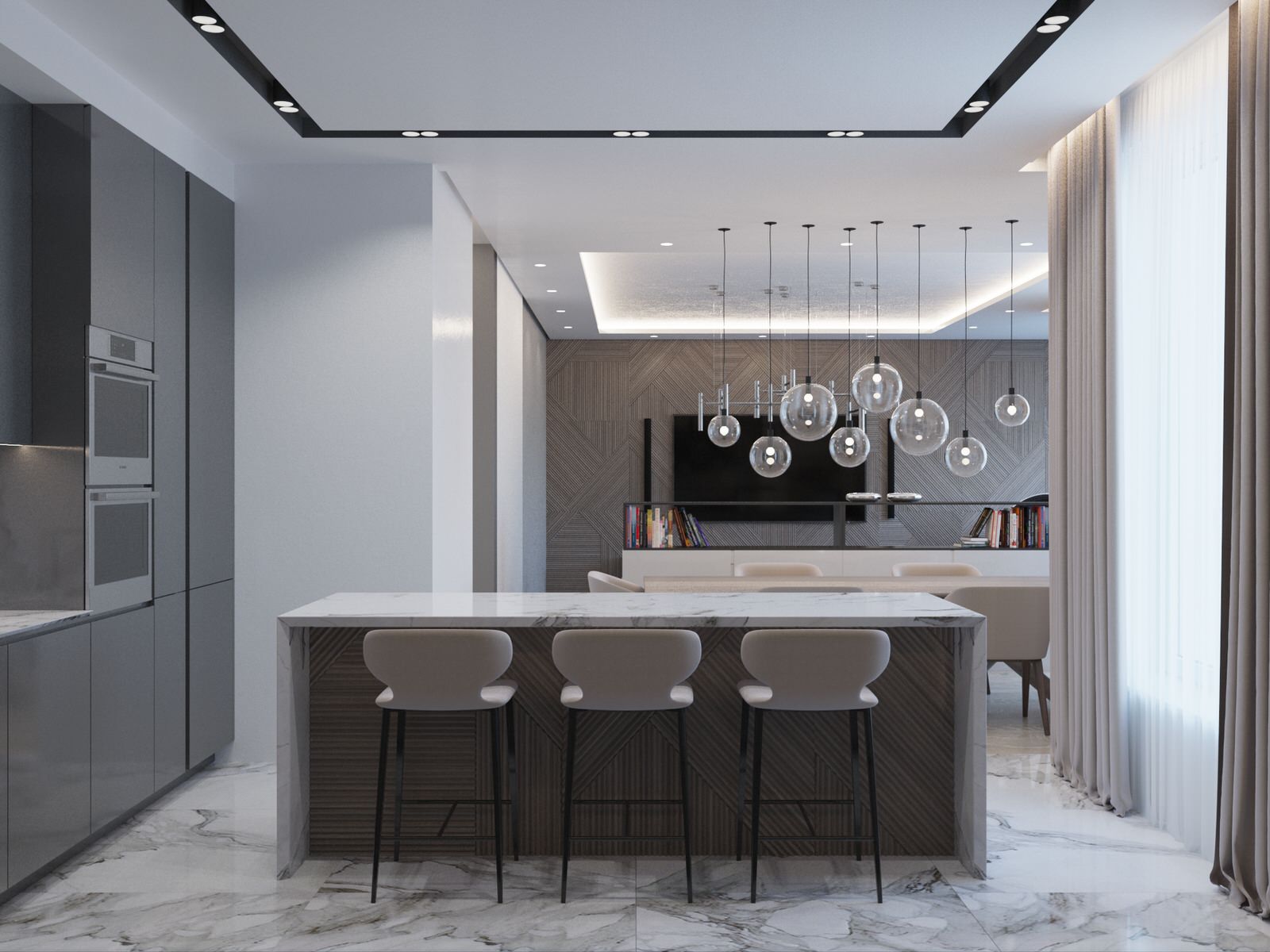 Дизайн квартиры в Сестрорецке