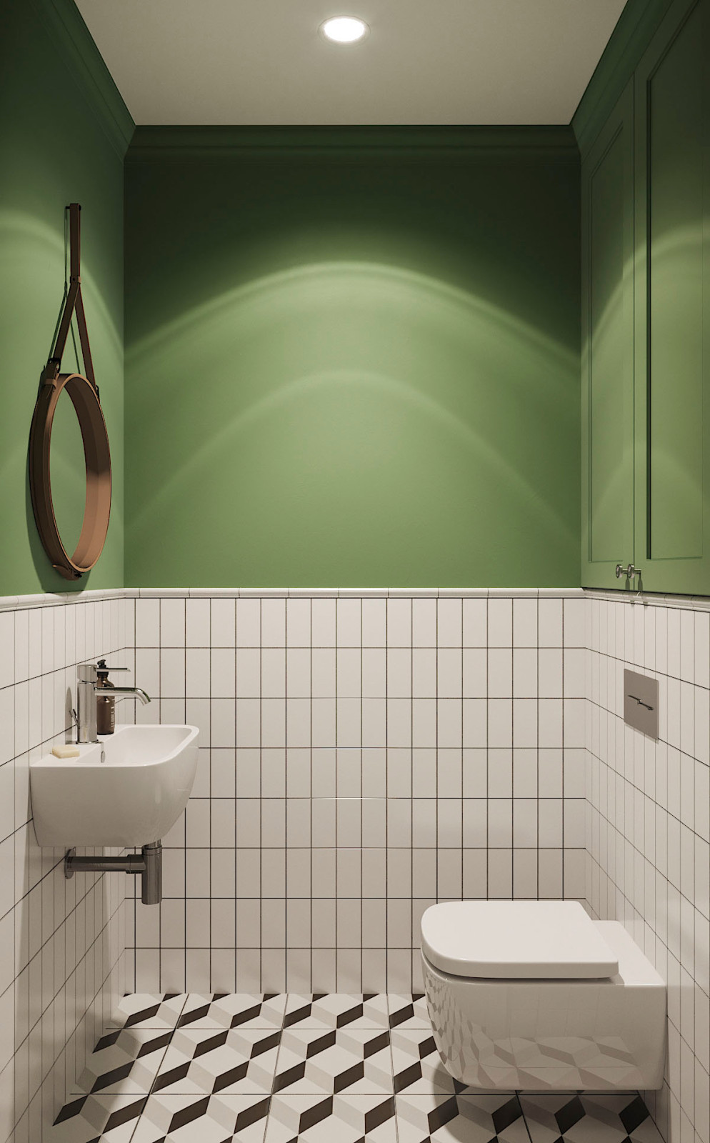 Обложка проекта: Проект квартиры "Весенняя зелень"