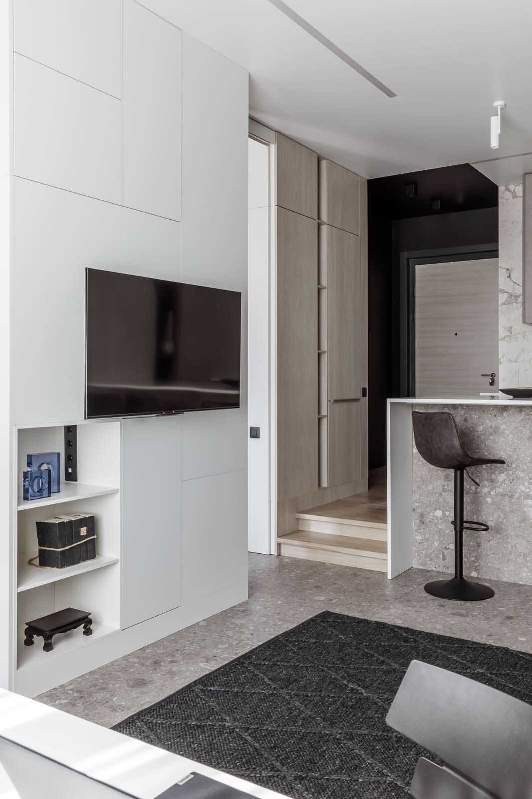 Монолит. Двухуровневая квартира в Москве