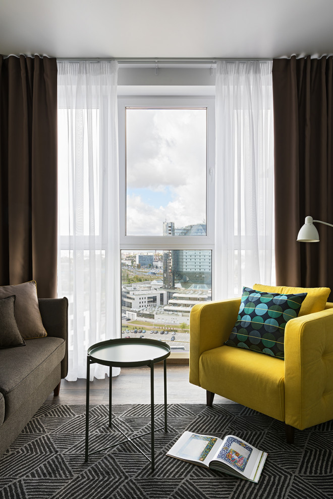 Houzz тур: Минская квартира в оттенках хвои и облаков