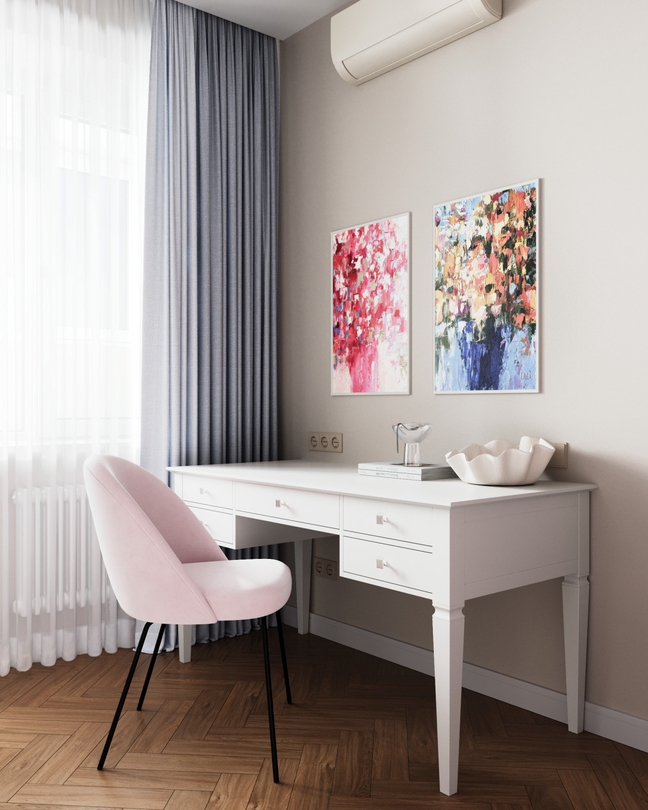 Элегантная квартира с нотками классики