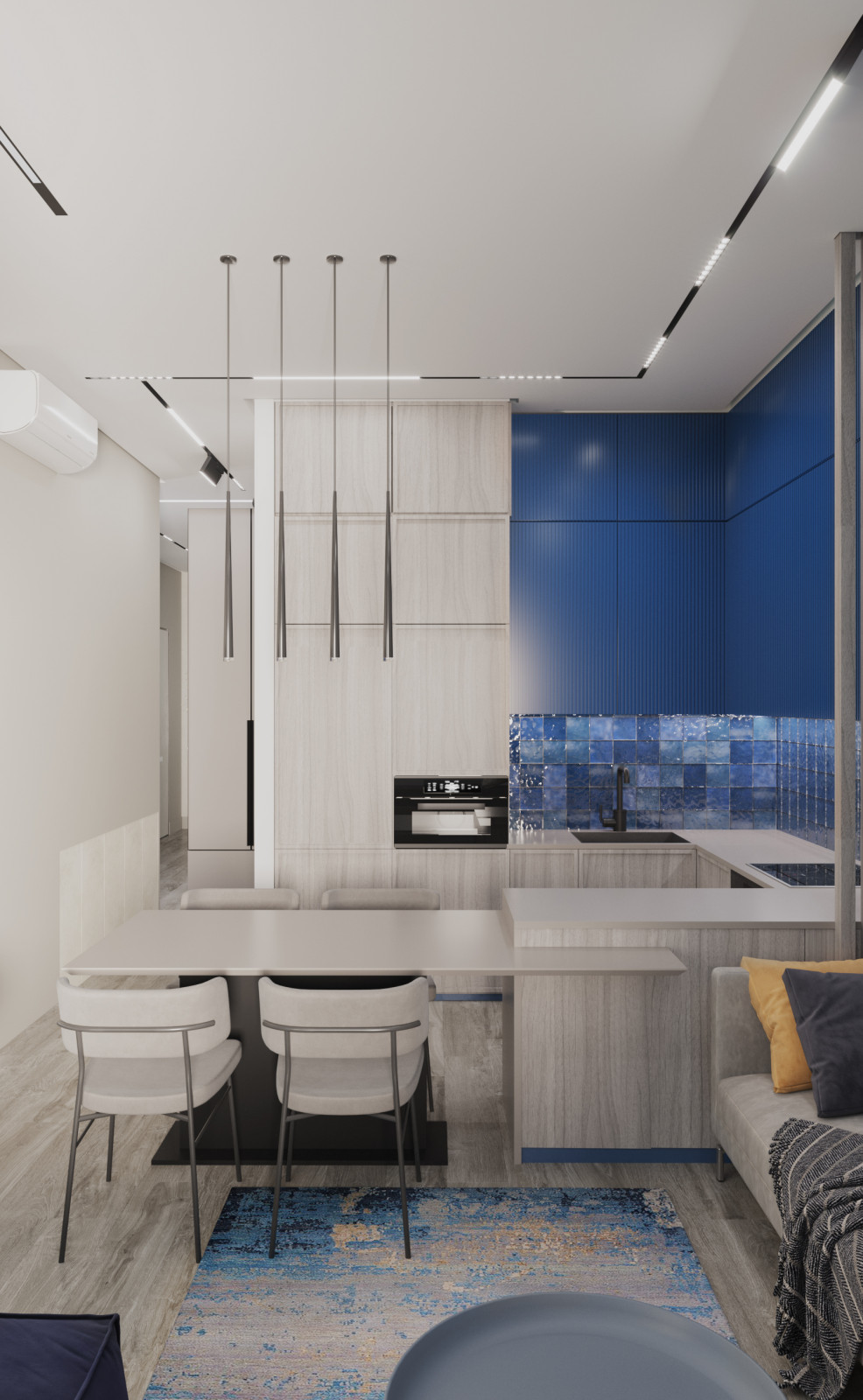 Синий-цвет 2021 года