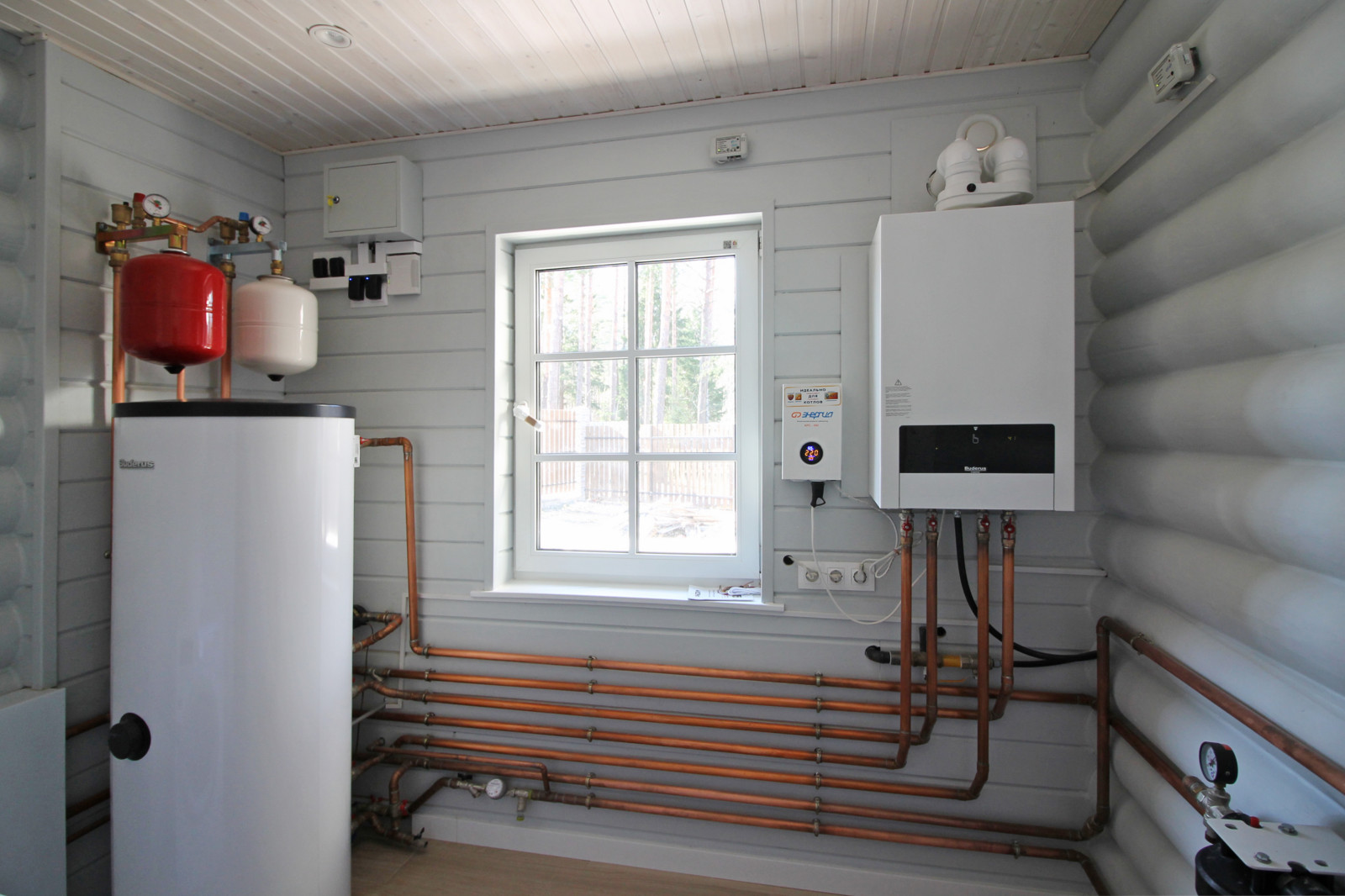 Срубовой коттедж в Рощино