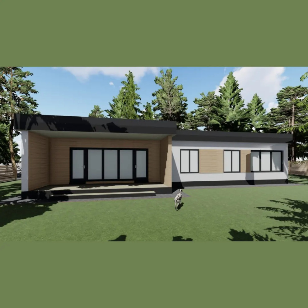 Обложка проекта: Дом в лесу